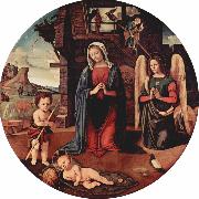 Piero di Cosimo Anbetung des Kindes Germany oil painting artist